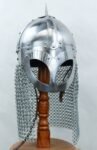 Viking Gjermundbu Helmet with Chainmail