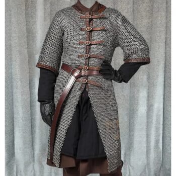 Chainmail Hauberk front open