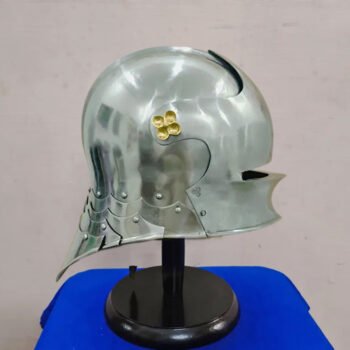 German Sallet Helmet - 18 Gauge Steel