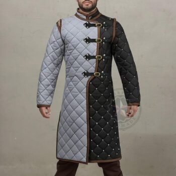 Medieval Arthur Cotton Gambeson Quilted Long Sleeve for Under Armour
