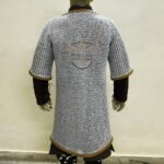 Chainmail Haubergeon Aluminium Flat ring riveted (2)