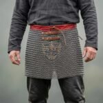Chainmail Skirt 8MM Flat Ring Riveted with Solid Ring For HMB Armor